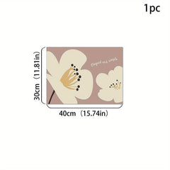 Silicone Dish Drying Mat Absorbent Washable Drying Pad