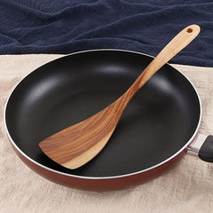 5pcs Wooden Spoons Set Kitchen Utensils Non Stick Spoon Cooking Spatula Turner