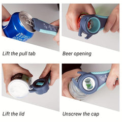 5 in 1 Jar Bottle Can Opener Set Kitchen Tool
