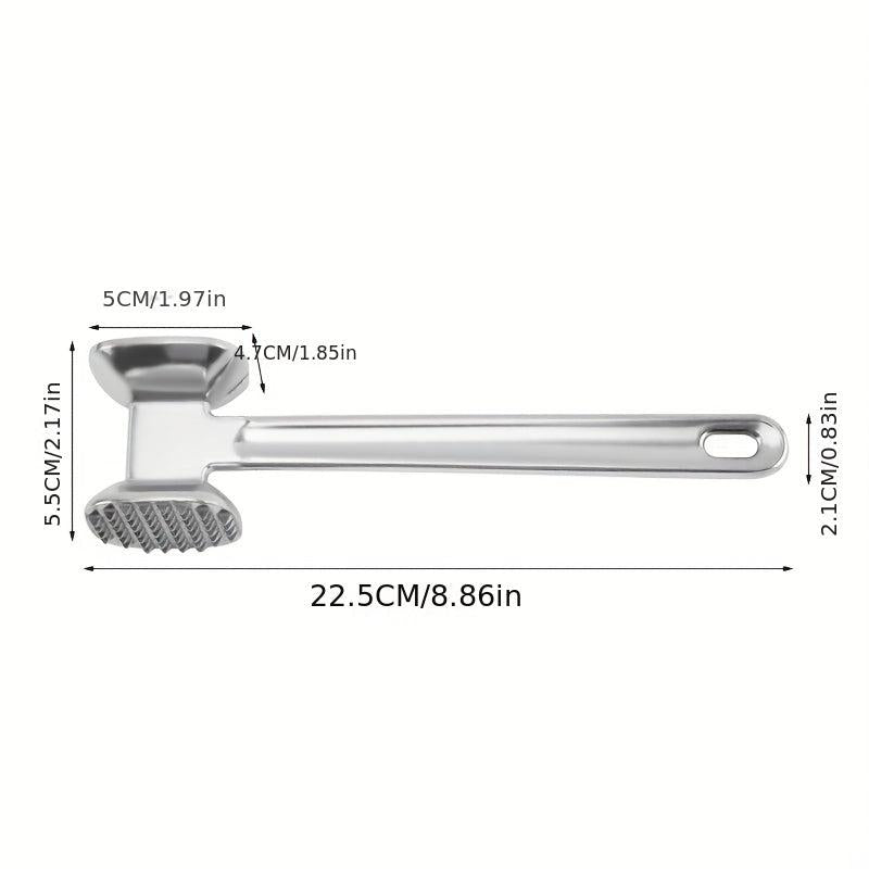 Aluminum Meat Tenderizer Hammer for Steaks & Chops, Kitchen Gadget