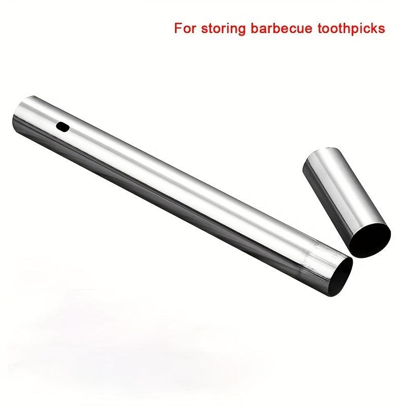 Stainless Steel BBQ Skewers Set for Grilling