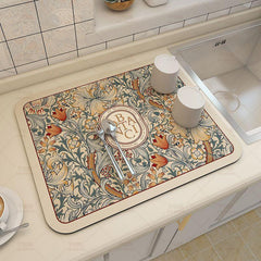 Fantasy Style Dish Drying Mat