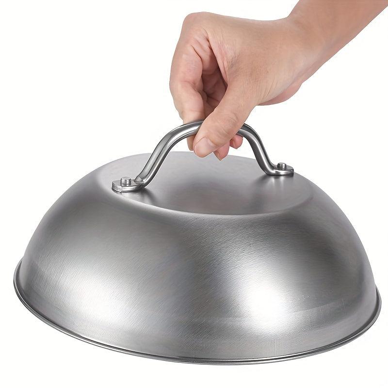 Stainless Steel Steak Cover for Outdoor BBQ Grilling