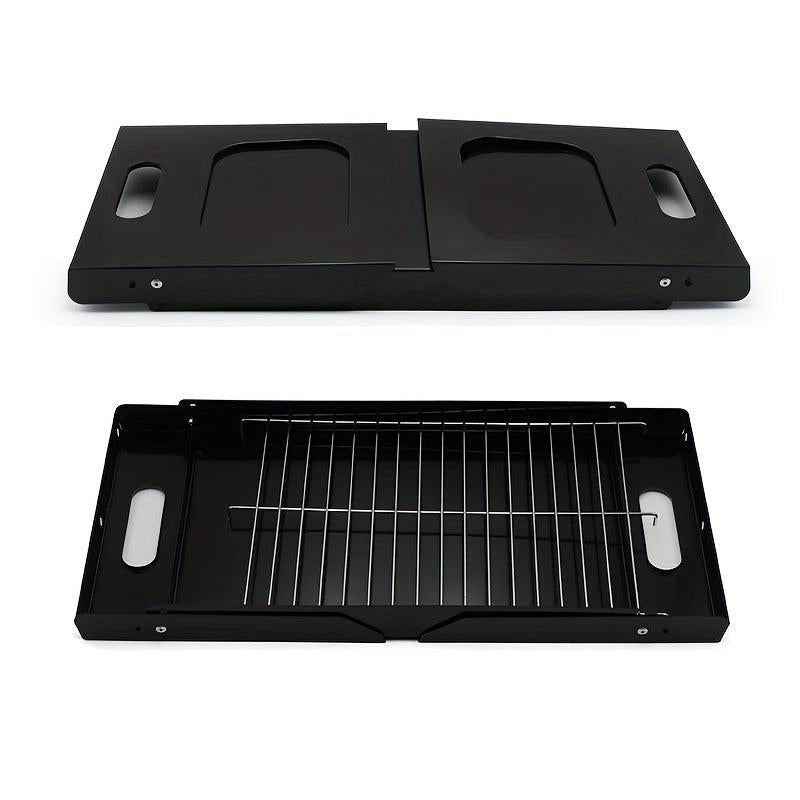 Foldable Portable BBQ Grill for Outdoor Camping - Easy Storage Barbecue Tools