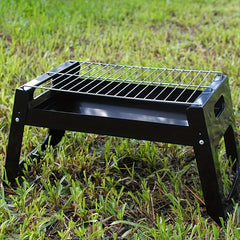 Foldable Portable BBQ Grill for Outdoor Camping - Easy Storage Barbecue Tools