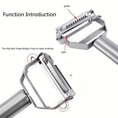 1pc Fruit Peeler Kitchen Vegetable Peeler Potato Peeler