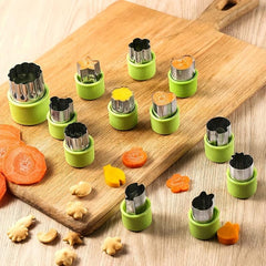 12pcs Unicorn Cookie Cutters Stainless Steel DIY Baking Set