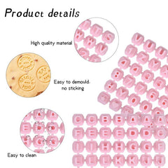 Cookie Biscuit Stamp Set Alphabet Number Letter Custom Stamper 84pcs