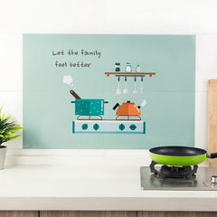 Kitchen Sticker Waterproof High Temp Resistant Range Hood Cabinet Aluminum Foil