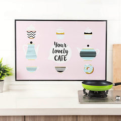 Kitchen Sticker Waterproof High Temp Resistant Range Hood Cabinet Aluminum Foil