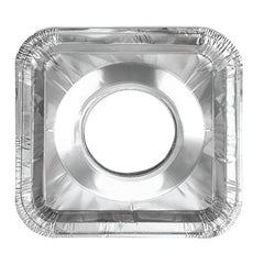 50pcs Foil Gas Stove Liners Stove Covers Disposable Square Stove Bib Liners