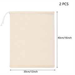 4 Pcs Nut Milk Bags & Cheese Cloth Strainer 100% Unbleached for Cooking