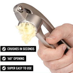Garlic Press Stainless Steel Mincer Anti-rust Crusher