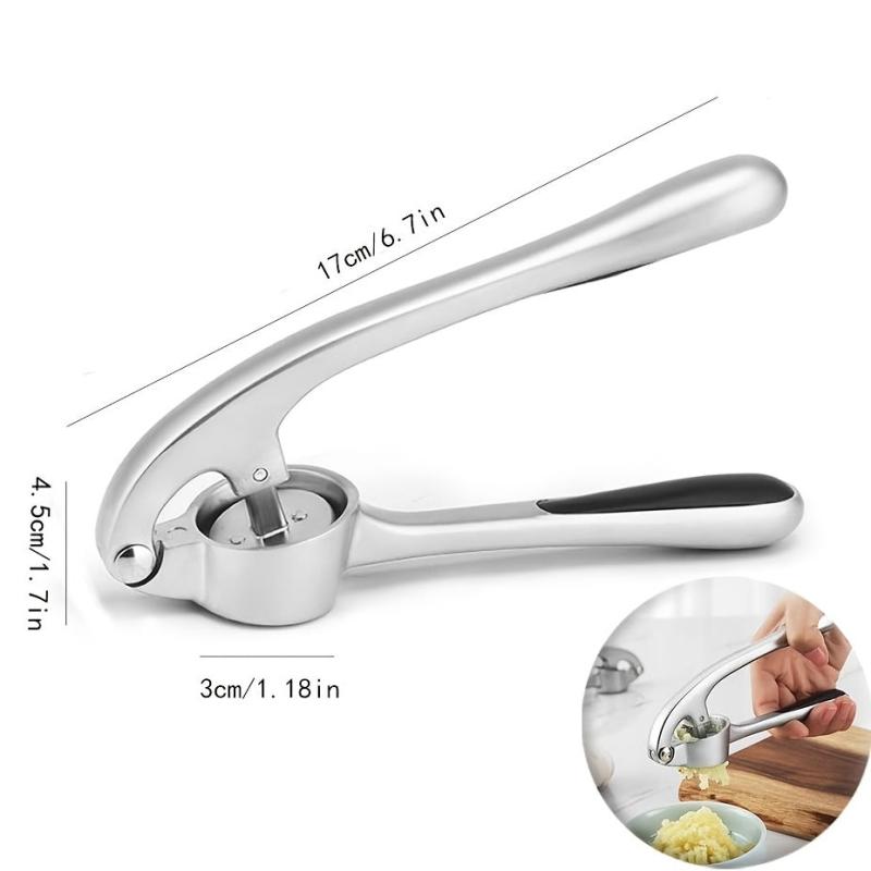 Garlic Press Stainless Steel Mincer Anti-rust Crusher