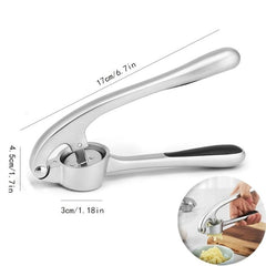 Garlic Press Stainless Steel Mincer Anti-rust Crusher