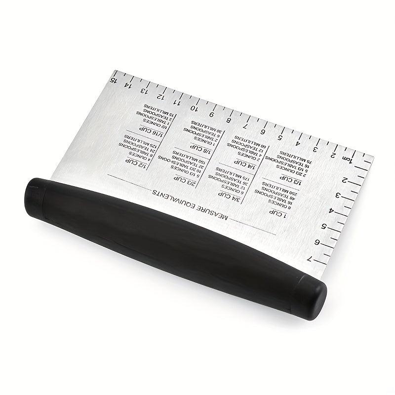 Stainless Steel Pastry Chopper with Measuring Scale