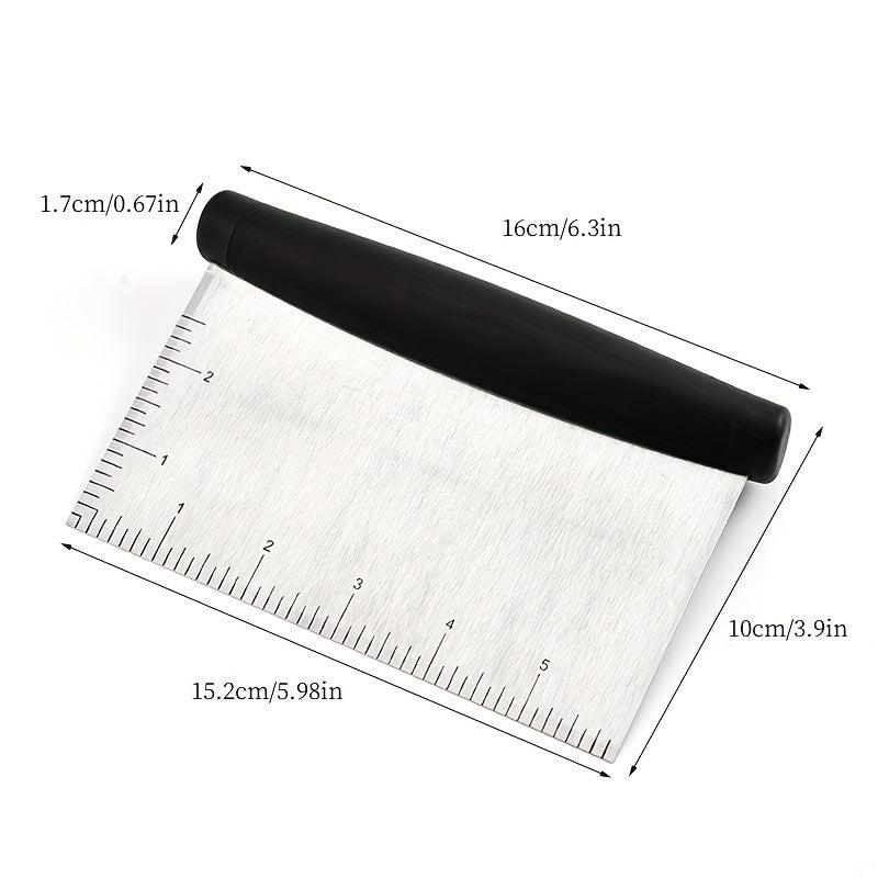 Stainless Steel Pastry Chopper with Measuring Scale