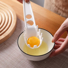 Kitchen Egg Separator Yolk Liquid Filter Long Handle Tool