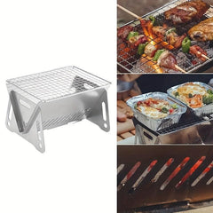 Portable BBQ Grill, Folding Grill for Camping, Hiking, Picnics