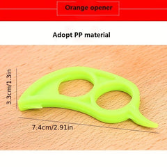 10pcs Orange Peeler Ring Handle for Easy Fruit and Vegetable Cutting