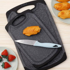 2pc Marbled Serving Boards for Outdoor Camping