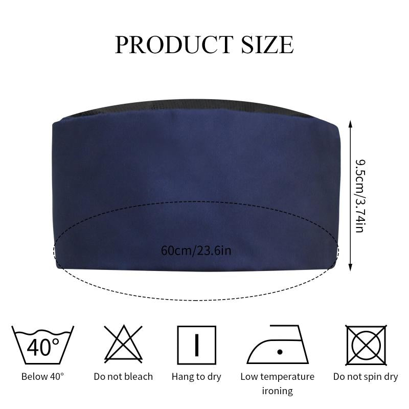 Chef Hat Unisex Kitchen Hat Mesh Cooking Hood Adjustable Gastronomy Hats