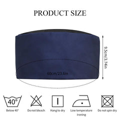 Chef Hat Unisex Kitchen Hat Mesh Cooking Hood Adjustable Gastronomy Hats