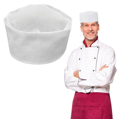 Chef Hat Unisex Kitchen Hat Mesh Cooking Hood Adjustable Gastronomy Hats