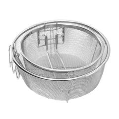 Stainless Steel Chips Deep Fry Basket for Frying Potatoes French Fries