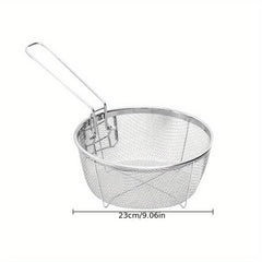 Stainless Steel Chips Deep Fry Basket for Frying Potatoes French Fries
