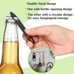 20pcs Stainless Steel Flat Bottle Openers for Beer Soda - Bar or Restaur
