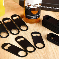 20pcs Stainless Steel Flat Bottle Openers for Beer Soda - Bar or Restaur