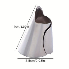 5pcs Stainless Steel Finger Protector Vegetable Peeler Thumb Fruit Beans Cutter