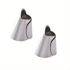 5pcs Stainless Steel Finger Protector Vegetable Peeler Thumb Fruit Beans Cutter
