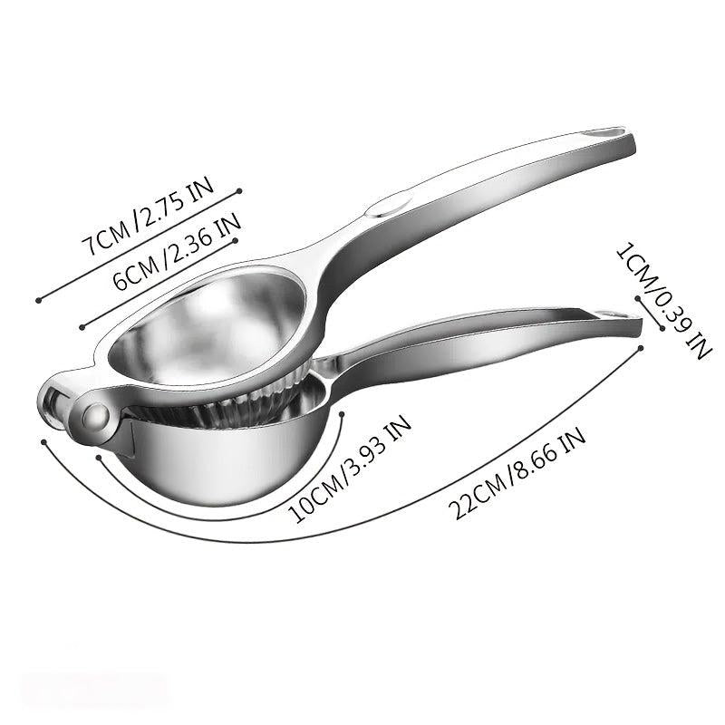 Zinc Alloy Lemon Juicer for Fresh Citrus Squeezing