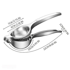 Zinc Alloy Lemon Juicer for Fresh Citrus Squeezing