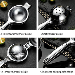 Zinc Alloy Lemon Juicer for Fresh Citrus Squeezing