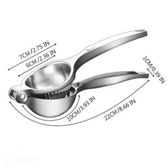 Zinc Alloy Lemon Juicer for Fresh Citrus Squeezing