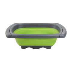 Telescopic Folding Drain Basket for Fruits and Vegetables