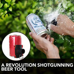 Shotgun Tool with Bottle Opener Keychain for Men Women