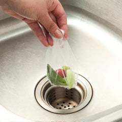 120 Pcs Kitchen Sink Strainer Mesh Bag Disposable Sink Net Filter Bags