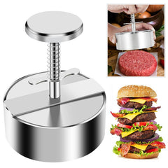 Burger Press Patty Press Cheeseburger Press Metal Non Stick Hamburger Press