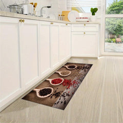 Boho Anti Fatigue Kitchen Rugs - Stain Resistant & Non Slip
