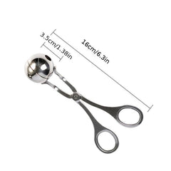 Stainless Steel Meat Ballers Maker Meatball Scoop DIY Fish Ball Mold