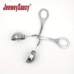 Stainless Steel Meat Ballers Maker Meatball Scoop DIY Fish Ball Mold