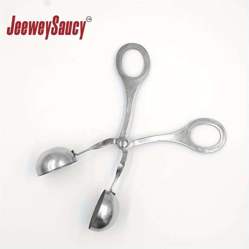 Stainless Steel Meat Ballers Maker Meatball Scoop DIY Fish Ball Mold