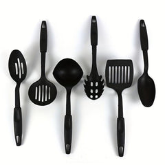 6pcs Kitchen Utensils Set Ladle Spoon Spatula Slotted Turner Spag
