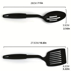 6pcs Kitchen Utensils Set Ladle Spoon Spatula Slotted Turner Spag