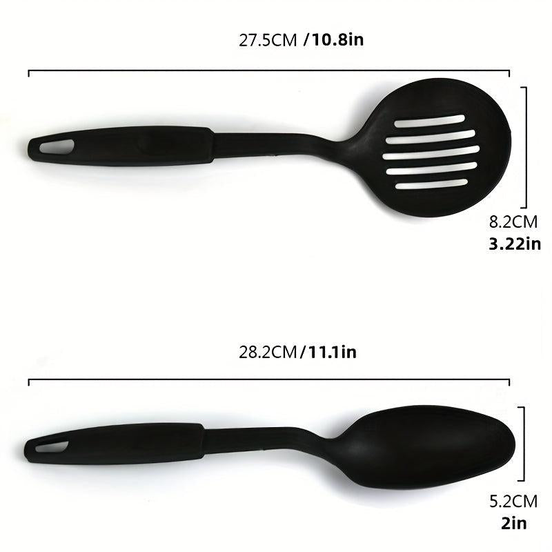 6pcs Kitchen Utensils Set Ladle Spoon Spatula Slotted Turner Spag