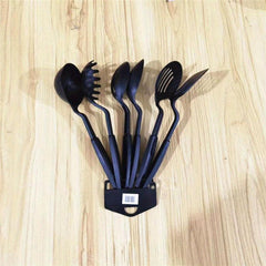 6pcs Kitchen Utensils Set Ladle Spoon Spatula Slotted Turner Spag